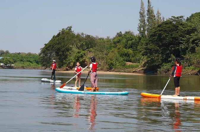 1.5 - 2 hour morning SUP boarding class for all ages and levels - What the “different side of Thailand” looks like on the water