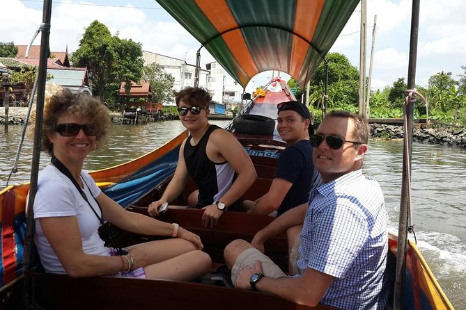 2-hour SUNSET Canal Tour + FOODS Tasting with Tour Guide - Stop 1: Pak Khlong Flower Talat Original—wholesale energy, free entry
