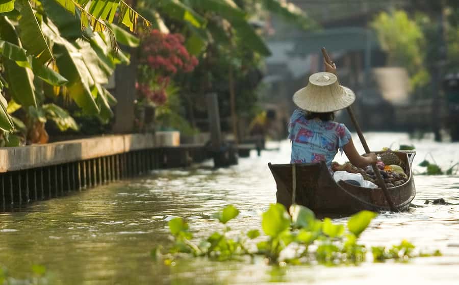3-Day River Kwai, Floating Market and Erawan Waterfalls - River Kwai, Floating Market, and Erawan Falls: The real vibe of this 3 days