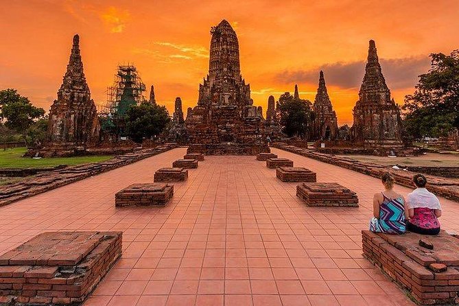 Afternoon Ayutthaya heritage site & River Boat Ride at Sunset - Chaoprom Market and a Snack Box: Fuel Without a Full Meal