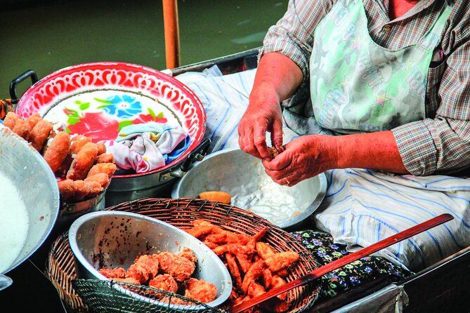 Amphawa Boat Ride & Railway Market: Multi-Lang Private Tour - Amphawa Floating Market: canal food, old wooden shophouses, and browsing time