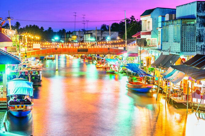 Amphawa Boat Ride & Railway Market: Multi-Lang Private Tour - Motorboat ride toward firefly habitats: calm contrasts and timing matter