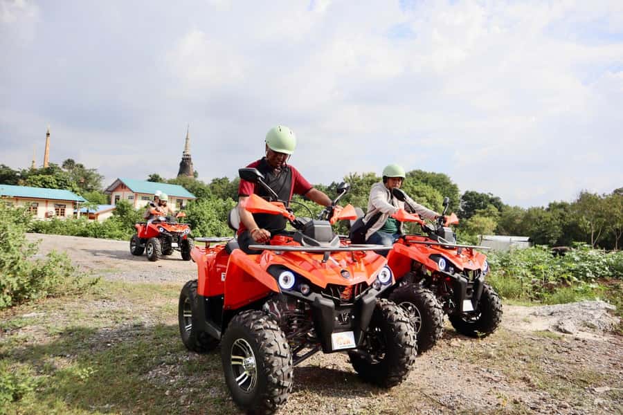 Ayutthaya: ATV Adventure with Tuk Tuk Transfer and Lunch - Tuk tuk to Ayutthaya Floating Market: a quick taste of the area