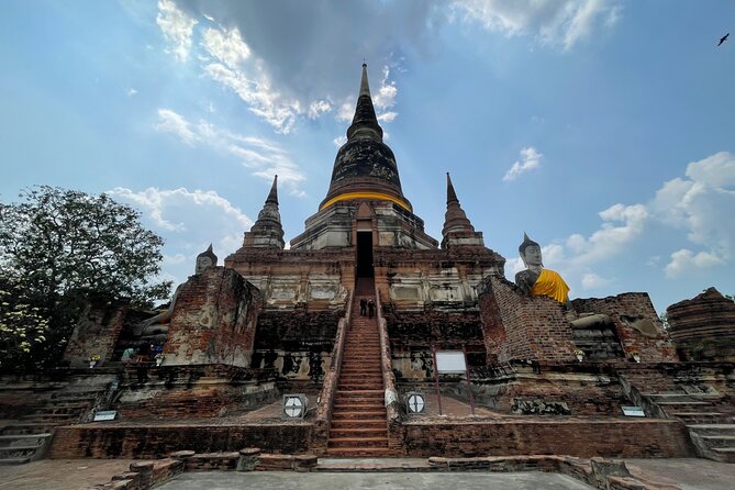 Ayutthaya Historical Old Capital day Tour from Bangkok - Wat Phu Khao Thong: 50 Meters Up for Rice-Field Views