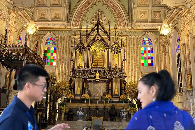 Ayutthaya’s Hidden Gems: Small Group Tour with Car & Local Guide - Wat Niwet Thammaprawat: Gothic-Style Temple Meets a River Cable Car