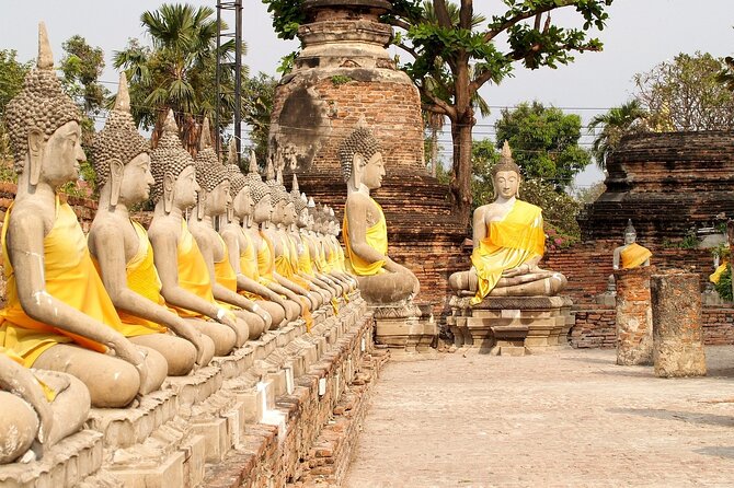 Ayutthaya Tour with Elephant Village, ATV & Floating Market - Tuk-Tuk Transfer to the Big Three: Wat Mahathat, Wat Yai Chai Mongkhon, Wat Chaiwatthanaram
