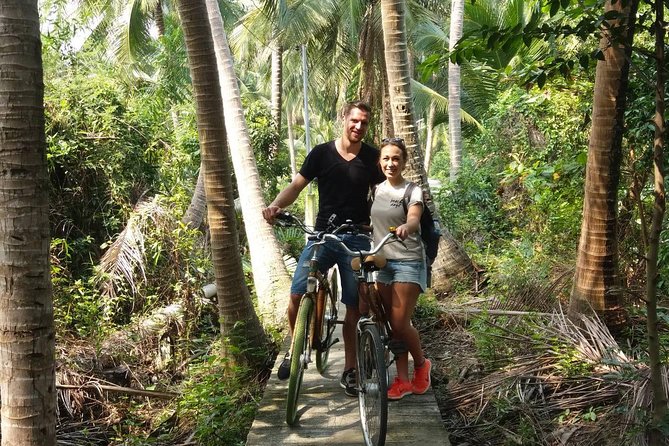 Bamboo Bicycle Tour in twilight: watch dancing Fireflies in Bangkok - Guides Matter: Aod, King, and Sugar Make It Feel Local