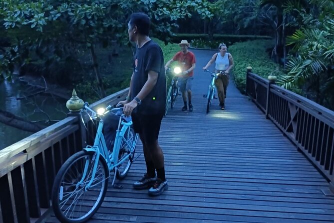 Bamboo Bicycle Tour in twilight: watch dancing Fireflies in Bangkok - Bikes, Lighting, and Comfort: What to Watch For