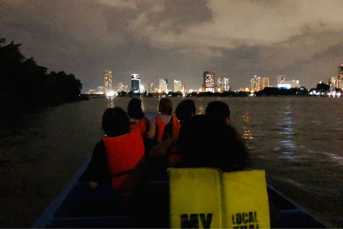 Bamboo Bicycle Tour in twilight: watch dancing Fireflies in Bangkok - Meeting at Café Amazon and Crossing by Boat