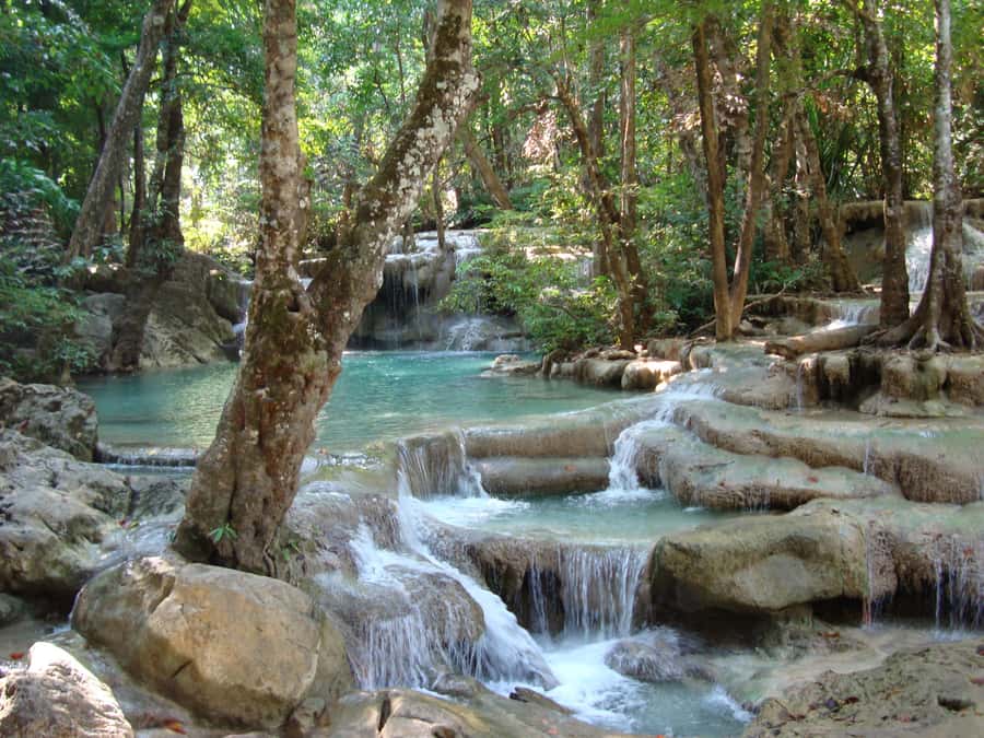Bangkok: 2-Day River Kwai & Erawan National Park Tour - Getting started in Bangkok: your hotel pickup and the early floating market plan