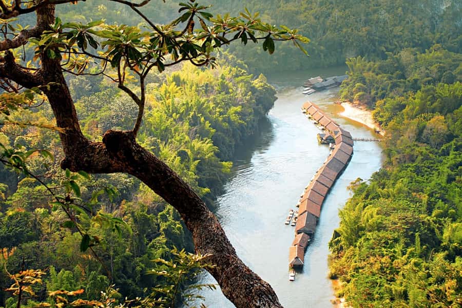 Bangkok: 2-Day River Kwai Trip with Floating Hotel and Meals - River Kwai Jungle Rafts Floating Hotel: What Basic Really Means