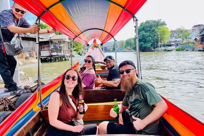 Bangkok 3-in-1 Tour: Longtail Boat,TukTuk & Street Food Adventure - Tuk-Tuk Old Town stops and Sao Chingcha (the Giant Swing)