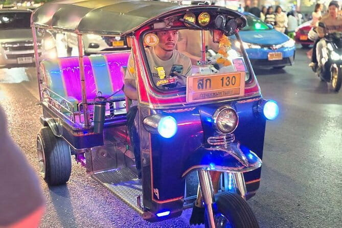 Bangkok: A 4 Hours Tuk Tuk Sightseeing Tour At Iconic Landmarks - Wat Arun from across the river: Temple of the Dawn without rushing inside