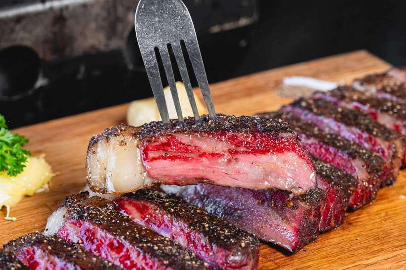Bangkok: About Beef Lava Grill Buffet Package - Lava-stone beef and unlimited durian in 90 minutes