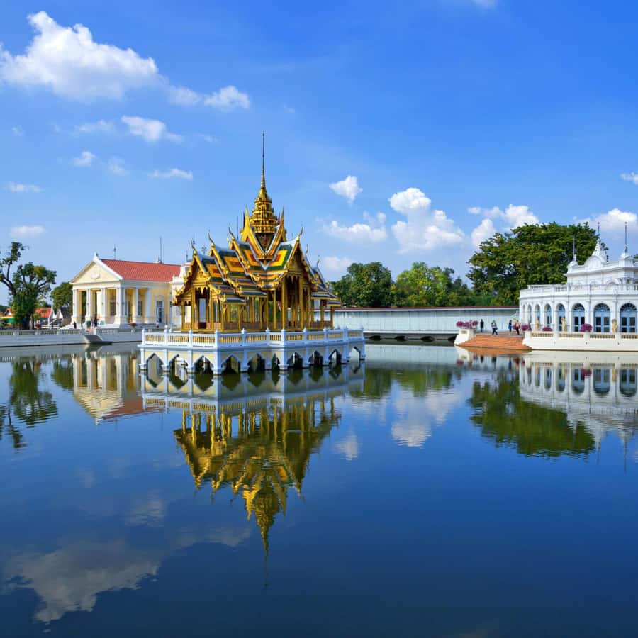 Bangkok: Ayutthaya 3 Historic Attractions Private Day Tour - Bang Pa-In Royal Palace: Golf Cart Freedom and Royal-Style Architecture