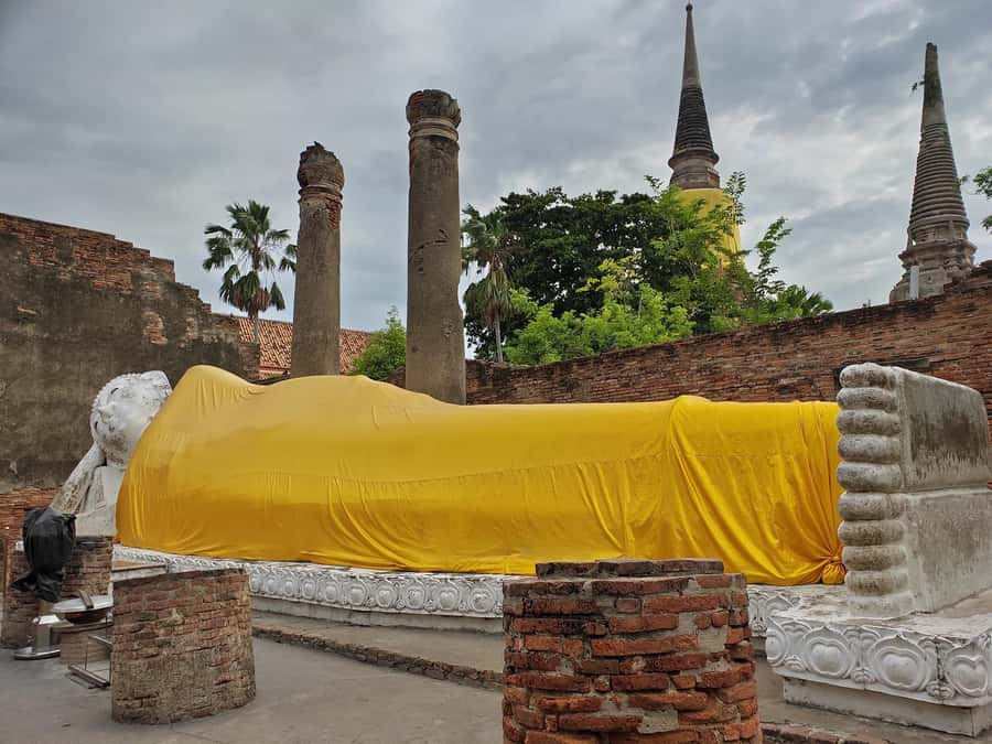 Bangkok: Ayutthaya & Local Market Tour In Spanish or English - Wihan Phra Mongkhon Bophit: Free Time to Reset and Explore