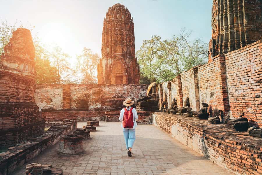 Bangkok: Ayutthaya & Lopburi Monkey Temple Private Day Trip - Wat Phu Khao Thong and Wat Phra Si Sanphet: Reading Ayutthaya’s Ruins