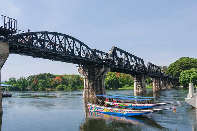 Bangkok: Bridge on the River Kwai and Thailand-Burma Railway Tour - Long-tailed speedboat time on the Kwai: views with a purpose