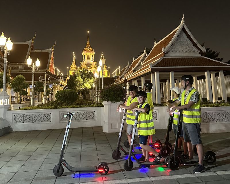 Bangkok By Night by Electric Scooter &/or Bike - Wat Prayurawongsawat Worawihan and Pak Khlong Talat: where Bangkok runs on everyday life