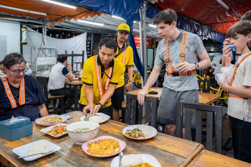 Bangkok by Night Cycling Tour with Street-food Meal - Key things you’ll enjoy on this Bangkok night bike ride