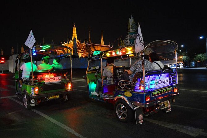 Bangkok by Night Tuk Tuk Tour: Markets, Temples & Food - Key things to know before you ride a Bangkok night tuk-tuk