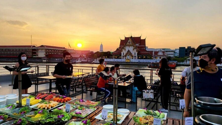 Bangkok: Calypso x White Orchid Cruise with Private Transfer - Getting from the cruise to the Calypso show at Asiatique