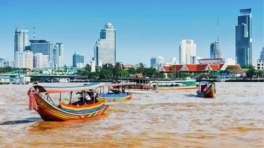 Bangkok: Canal Longtail Boat Sightseeing Cruise - From MRT Sanam Chai to Tha Tien Pier: the easiest start