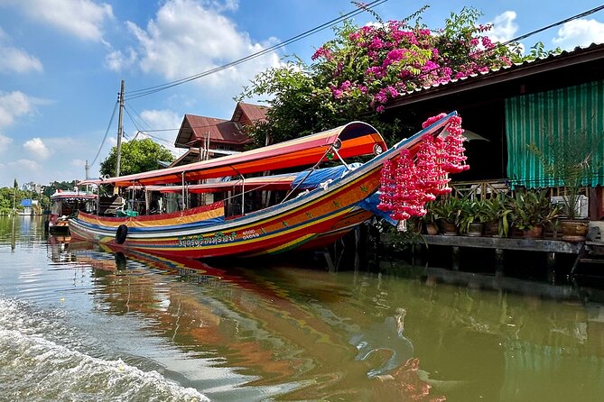 Bangkok Canal Shared Cruise by Longtail Boat - Pak Khlong Flower Talat: what you’ll actually do with the lotus flower