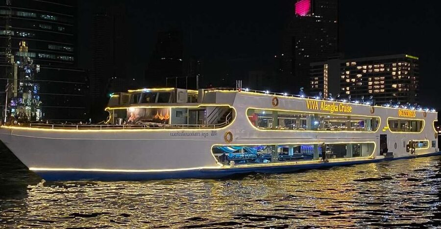 Bangkok: Chao Phraya Buffet Dinner Viva Alangka Cruise - The Viva Alangka Buffet: What You’ll Actually Eat