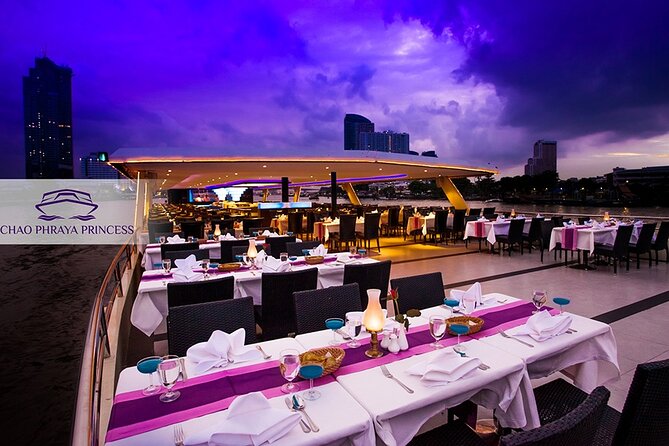 Bangkok Chao Phraya Princess Night Dinner Cruise - Price and value: what $39.40 buys on the Chao Phraya at night