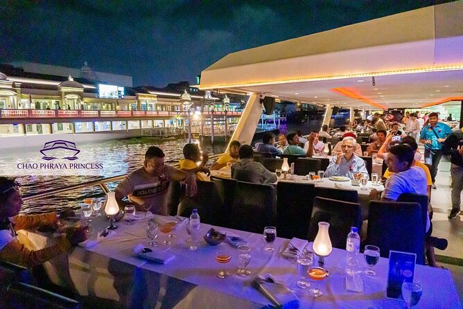 Bangkok Chao Phraya Princess Night Dinner Cruise - Wat Arun at dusk: why Temple of Dawn looks unreal from the water