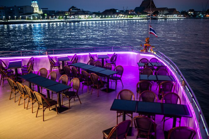 Bangkok Chaophraya Dinner Cruise with Thai Cultural Show - What happens on the ship: dinner first, then performance