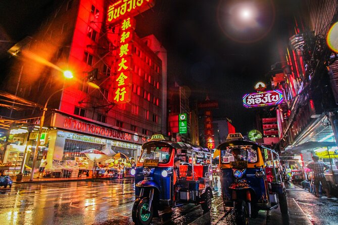 Bangkok: Chinatown by Night Walking Tour - Gold trade storefronts: how to spot the merchant-era clues