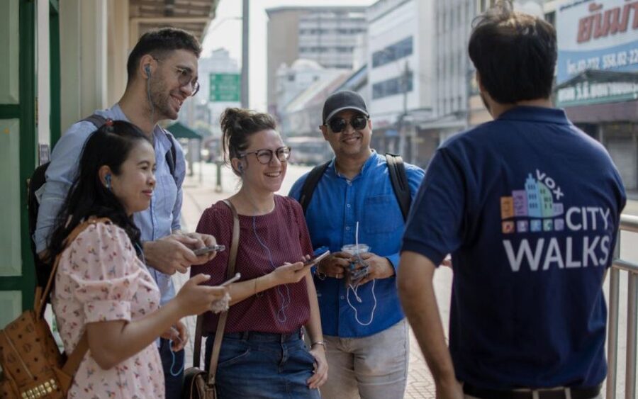 Bangkok: Chinatown Night Walking Tour and Hop On Hop Off Bus - What You Get: Bus, Night Walk, and the Vox City App