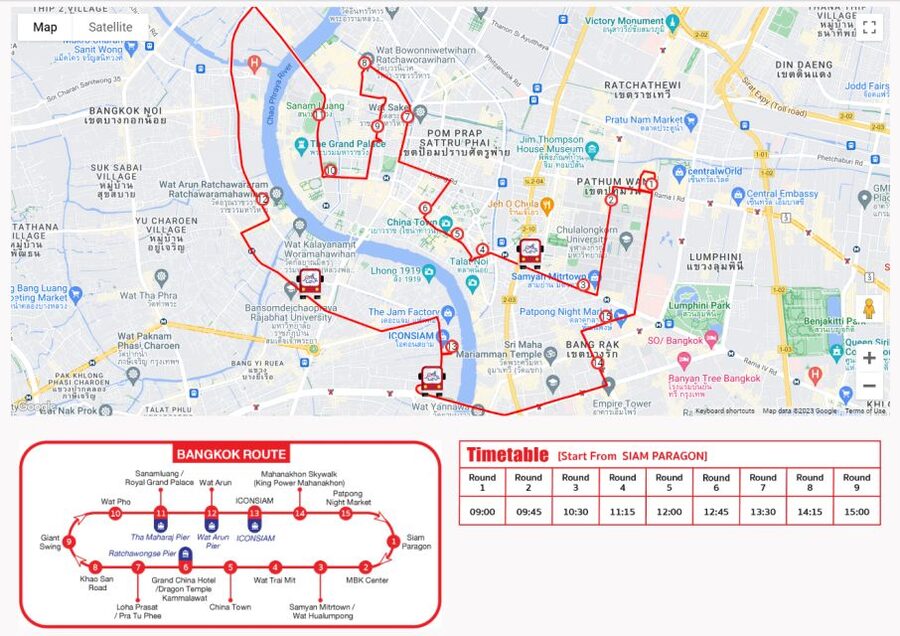 Bangkok: City Sightseeing Hop-On Hop-Off Bus Tour - Finding the stops: Terminal 21 is your anchor in a hot city