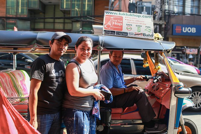 Bangkok Combo: Tuk Tuk App Pass, Chao Phraya Boat & E-sim - Silom: skyscraper views and park time without a schedule fight