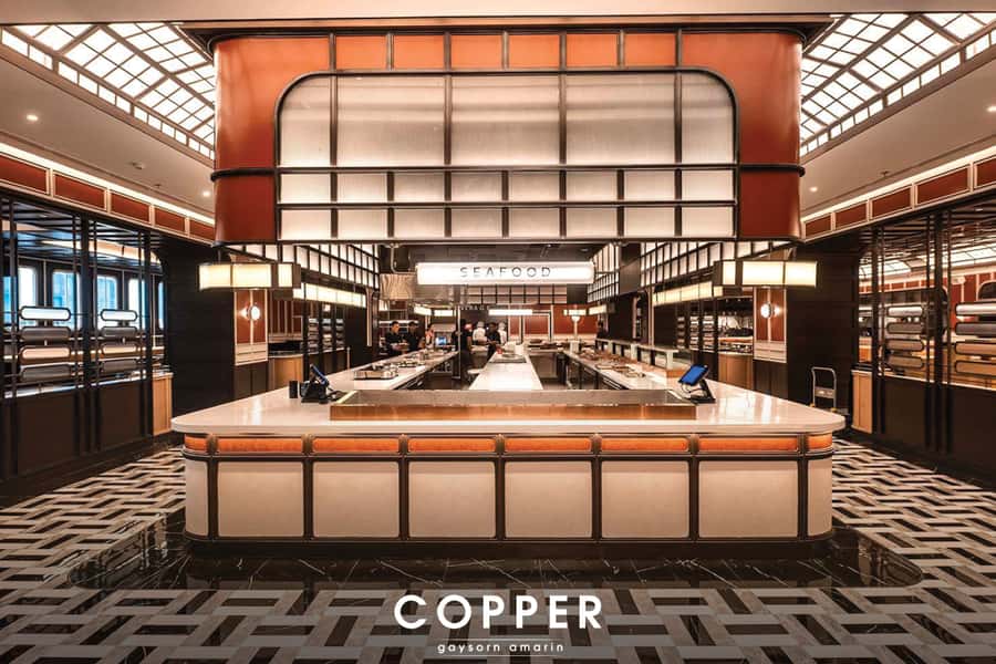 Bangkok: Copper Beyond Buffet Gaysorn Amarin - Two hours, unlimited drinks, and what $83 really buys