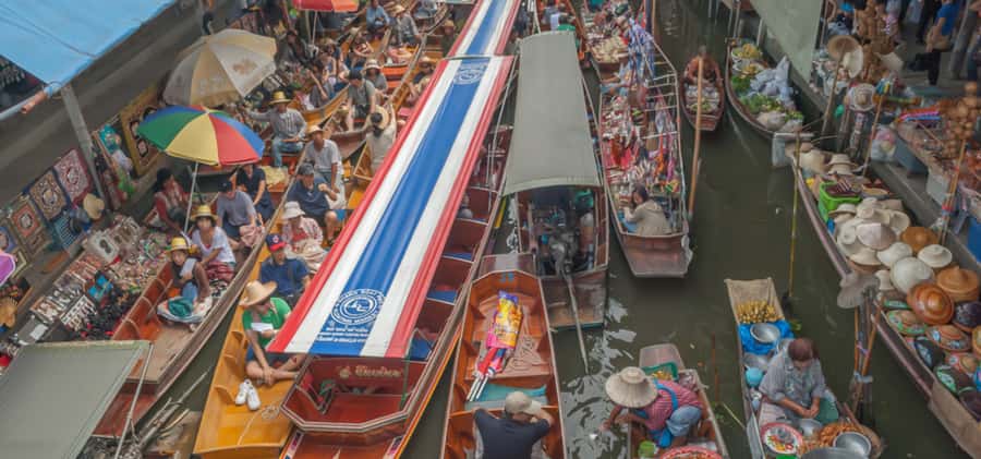 Bangkok: Floating & Maeklong Markets Tour by Private Charter - Amphawa Floating Market and Chang Puak Camp (Elephant Village)