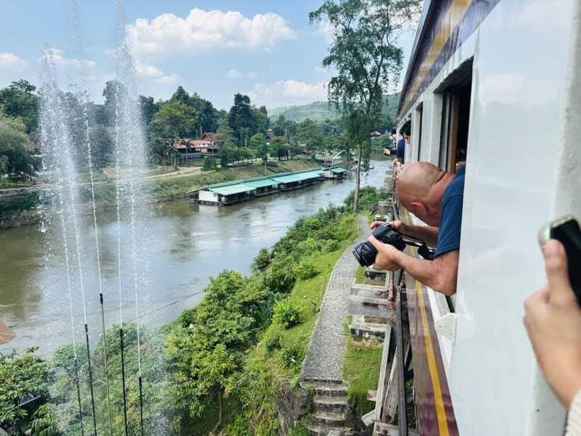 Bangkok: Floating Market, River Kwai, Railway Tour w/ Lunch - Death Railway by Train: Views With Built-In Storytelling