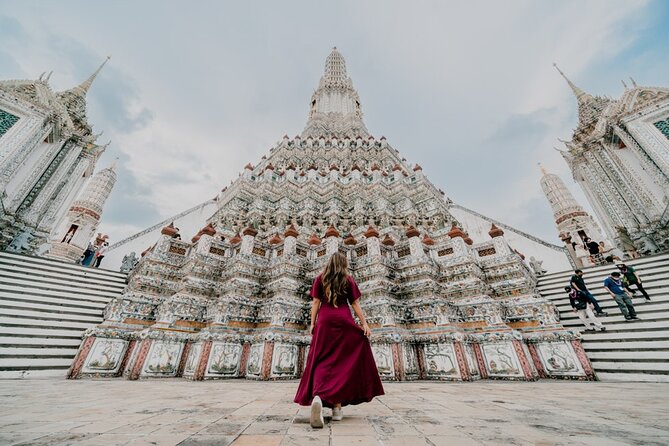 Bangkok Guided Temple Tour With Lunch Private - Wat Pho: The Reclining Buddha and Temple-Walk Energy