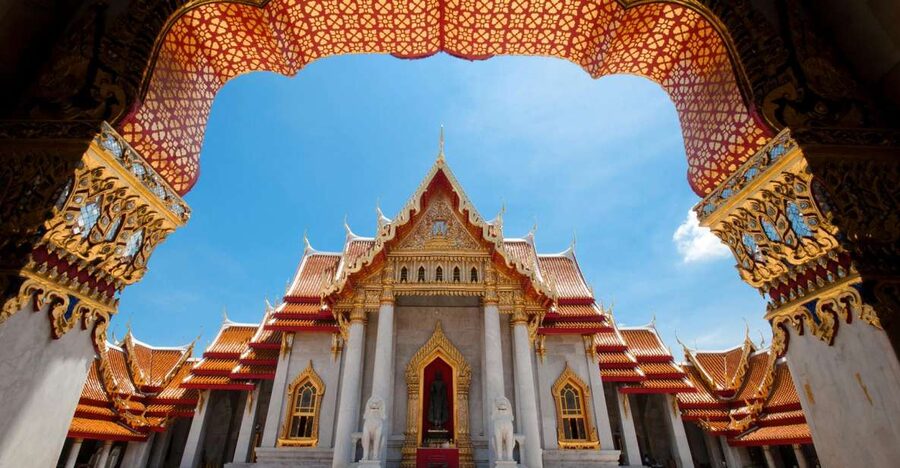 Bangkok: Half Day City and Temples (join tour) - Wat Po: Reclining Buddha and the Pagodas of the Kings