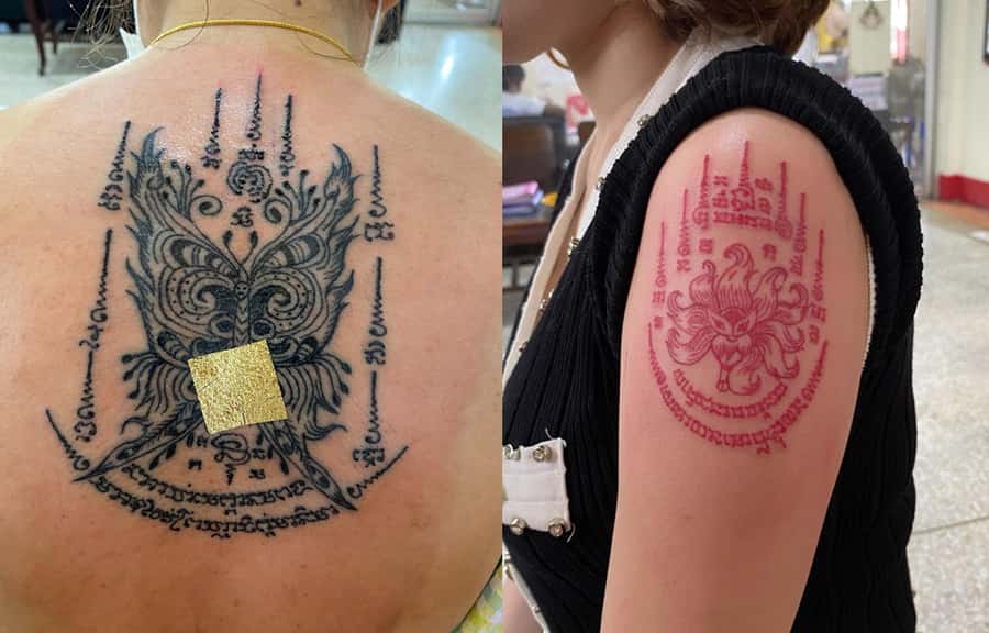 Bangkok: Hand Poked Thai Tattoo Guide at Wat Bang Phra - Wai Kru Set: What Comes Before the Poke