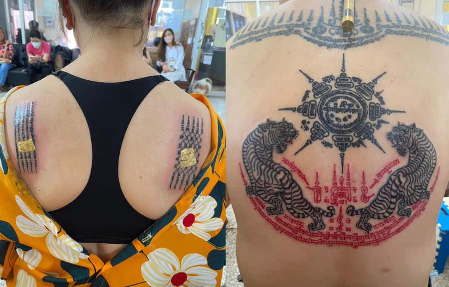 Bangkok: Hand Poked Thai Tattoo Guide at Wat Bang Phra - Price and What You Actually Pay (Tattoo Fee Is Extra)