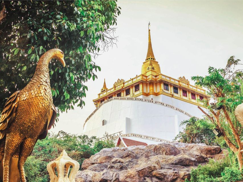 Bangkok: Instagram Spots & Half-Day Temples Tour - Golden Mount (Wat Saket): The Gold Chedi on the Hill