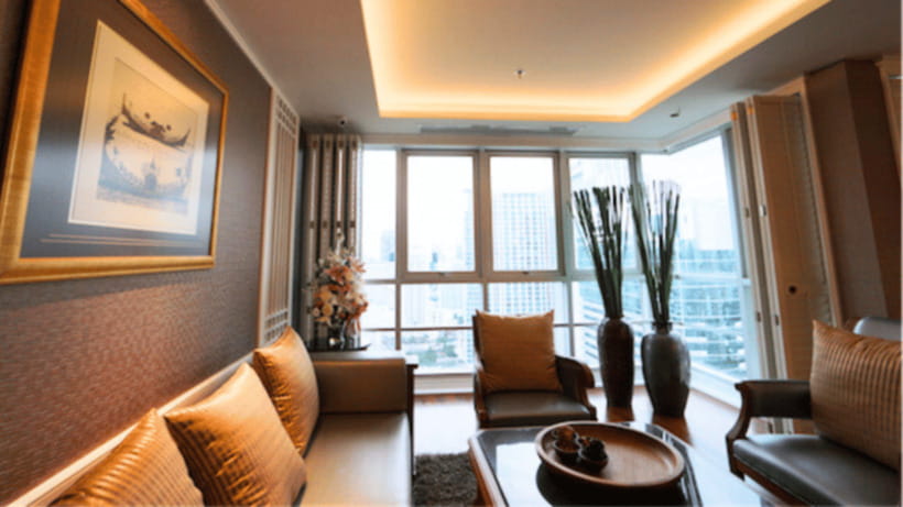 Bangkok: Let's Relax Bangkok Ploenchit Spa Experience - Entering a Spa With Bangkok in the Background (30th-Floor Arrival)