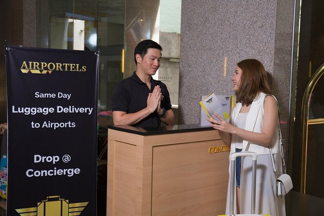 Bangkok Luggage Storage - Suvarnabhumi Airport (BKK): 24-hour drop-off by the train station