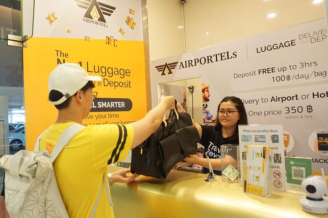 Bangkok Luggage Storage - Where you can drop off: airports and three malls that make sense
