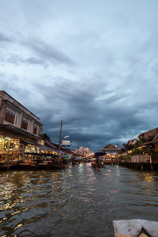 Bangkok: Maeklong Railway Market and Amphawa Floating Market - Amphawa Floating Market: long-tail boat views and canal life