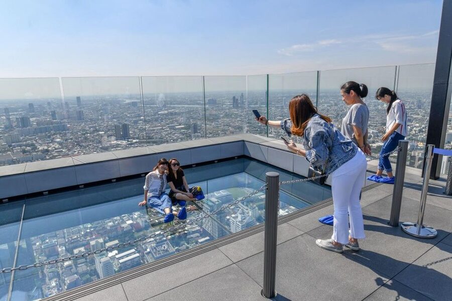 Bangkok: Mahanakhon SkyWalk Entry Ticket with Options - The 74th and 78th floors: what the views are really like