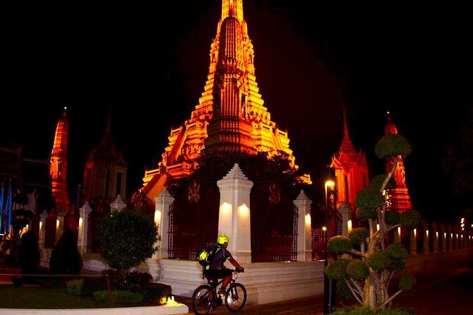 Bangkok Night Bike Tour -Hotel-pickup & Dinner - Bangkok’s night rhythm starts right at 4:30 pm
